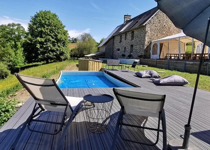 Domaine Lvd Avec Spa, Bois Et Riviere Privee *